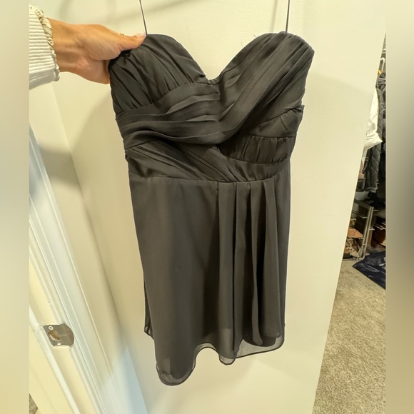 Express Little Black Dress Strapless - Picture 1 of 3